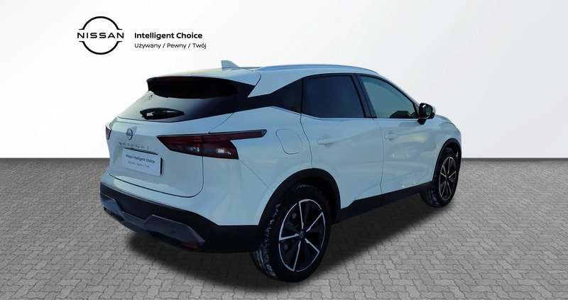 Nissan Qashqai cena 125990 przebieg: 14501, rok produkcji 2023 z Pieniężno małe 191